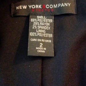 Women's size 2 pinstripe suit
